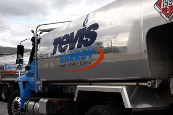 Tevis Energy oil delivery truck