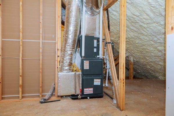 new residential furnace installation