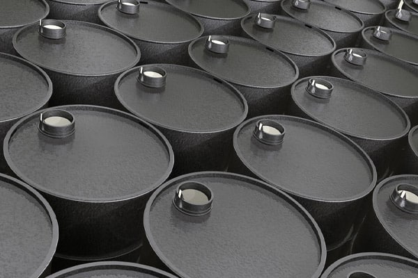 barrels of crude oil for home heating oil