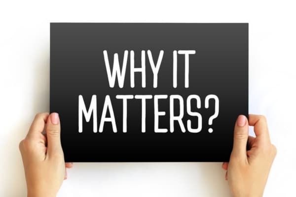 why it matters sign depicting tank regulator of propane